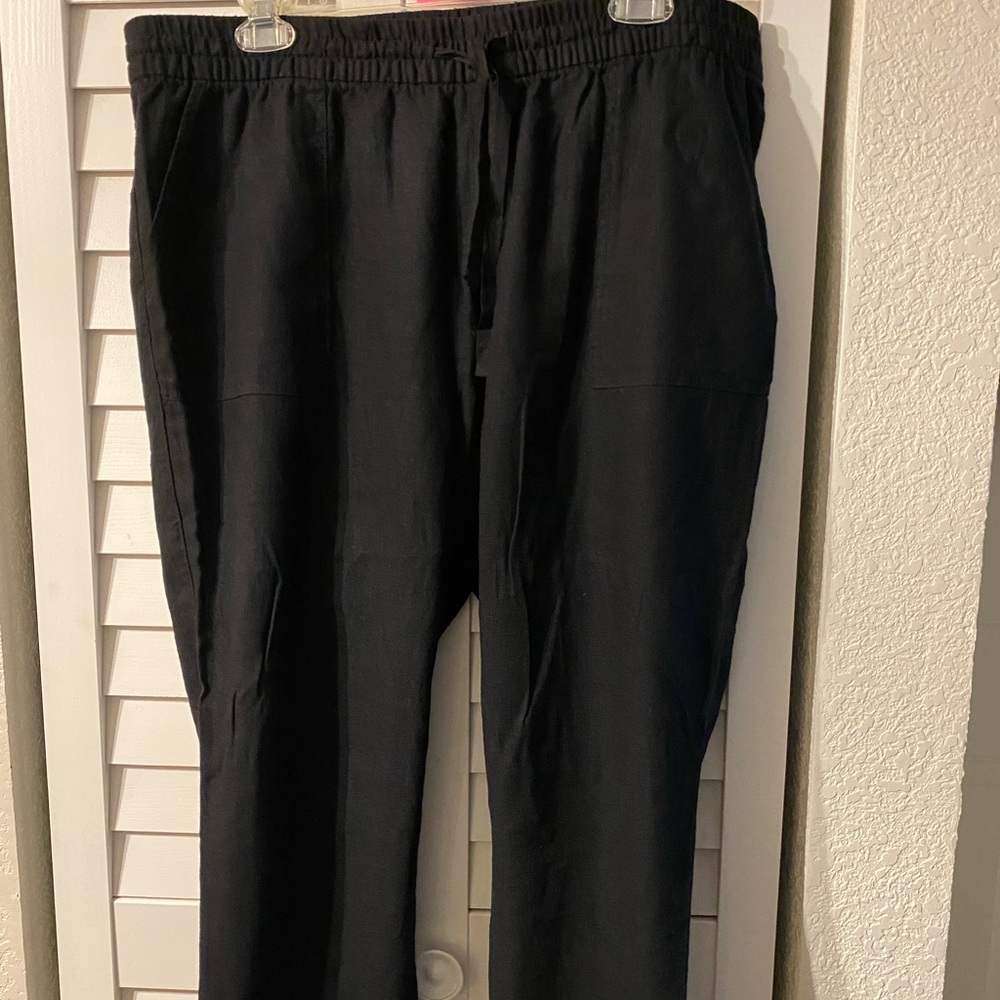 Old Navy Linen Capri